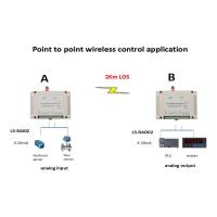 China 4-20mA Wireless Control System 2 Analog Inputs 2 Analog Outputs 2km Wireless Analog System for sale