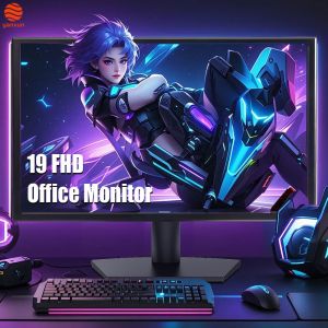 Buy cheap 19” Gaming Monitor That Shines: QHD/UHD Resolution, IPS Panel & Lightning-Fast 180Hz Refresh Rate – Sleek Black Build, Space-Saving Design, Vibrant RGB Lighting, 99% sRGB Accuracy, HDMI/DisplayPort from wholesalers