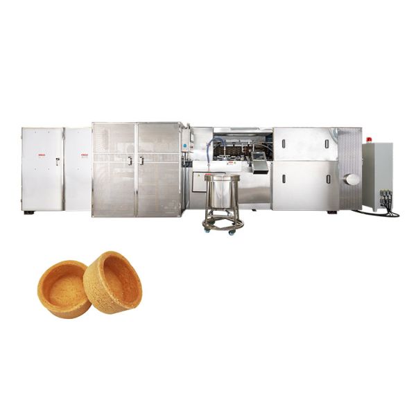 220V Tart Shell Processing Line Stainless Steel Tart Shell Biscuit Baking