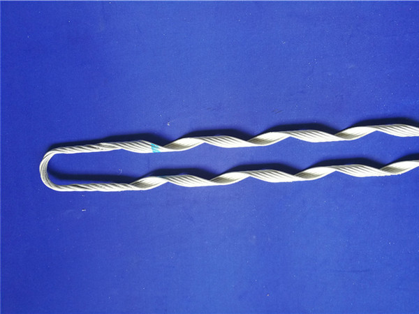 Quality Zinc-Galvanized Preformed Dead End 10-20mm High Strength Cable Clamp for sale