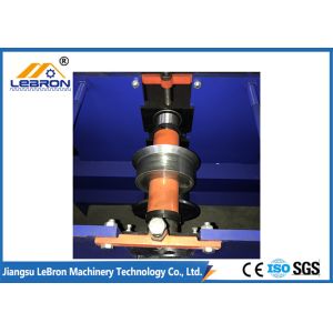 Buy cheap Blue color PLC control system Door Frame Roll Forming Machine 2018 new type made in China from wholesalers