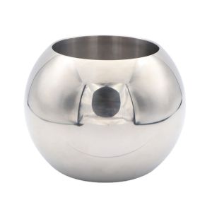 Buy cheap Mirror Polished DN65-DN100 Stainless One Piece Ball Valve with Guaranteed Corrosion Resistance and Straight-through Flow from wholesalers