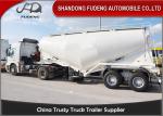 Buy cheap Double Axles Cement Tank Trailer With Mechanical Suspension, 30CBM Cement Trailer from wholesalers