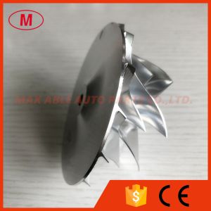 Buy cheap TD05H reverse 60.27/82.32mm 7+7 blades  slim blade turbo milling/aluminum 2618/billet compressor wheel from wholesalers
