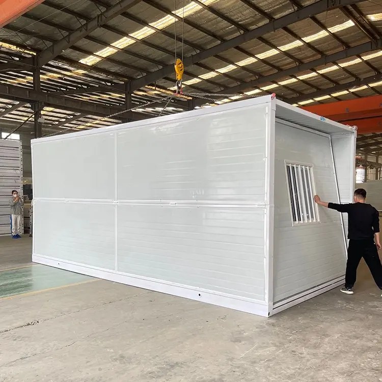 Buy cheap 25 Days Production Time Flat Pack Folding House with One Year Warranty and 2.0KN/㎡ Ground Live Load from wholesalers