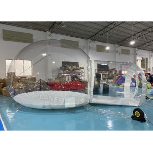Buy cheap 0.8mm clear PVC Inflatable Bubble Tent with 2m tunnel from wholesalers