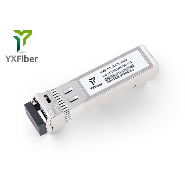 Quality Hot Pluggable 1270nm/1310nm 40km 10G SFP+ Module for sale