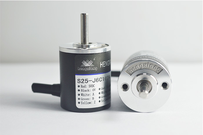 Quality Solid Shaft 4mm Miniature Rotary Encoder , Simple Rotary Encoder S25 With 6mm for sale Buy cheap Solid Shaft 4mm Miniature Rotary Encoder , Simple Rotary Encoder S25 With 6mm product