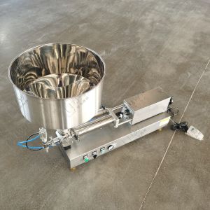 Semi-automatic paste filling machine automatic filling machinery