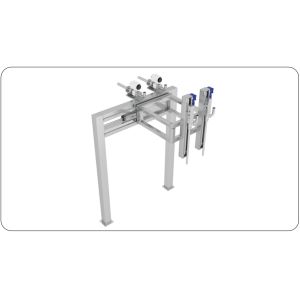 Agrochemical Formulation 1000L Ton Drum Filling Machine Double Head Switching