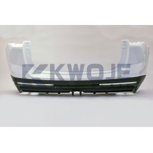 China F16-2804510 CA/CC Rear Bumper Assembly Khaki White With Muffler Holes For 2022 JETOUR Dashing on sale