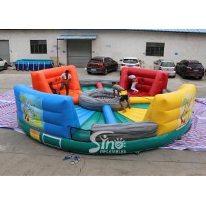 Buy cheap Life Size Giant Human Inflatable Hungry Hippos Game For Kids N Adults Interactive Entertainment from wholesalers