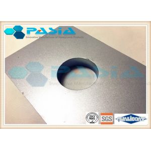 Buy cheap Customized Shape Aluminum Honeycomb Panels With PVDF Roller Coating Surface from wholesalers