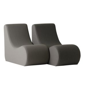 Welle 1 Lounger by Verner Panton
