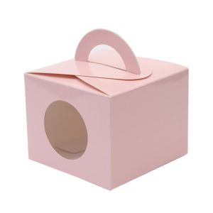 Buy cheap Recycled Materials Custom Luxury Cake Candy Chocolate Packaging Paper Box With Window from wholesalers
