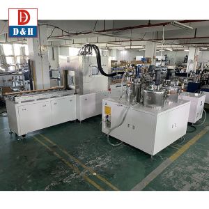 Buy cheap 2K Vacuum Potting Machine With Vacuum Chamber And Conveyor In Epoxy Resins Dispensing from wholesalers