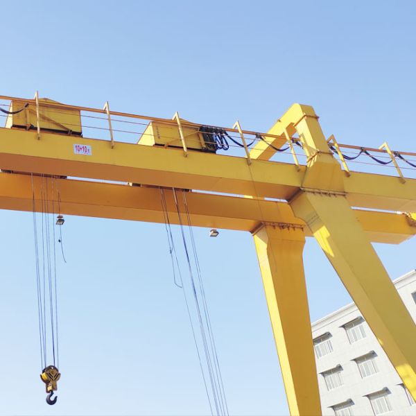 Buy cheap Wire Rope Remote Control Double Girder Gantry Crane With Trolley from wholesalers