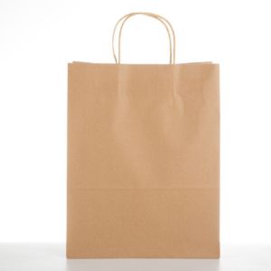 Buy cheap Custom Logo Printing Paper Bags With Handles Thickening Treatment from wholesalers