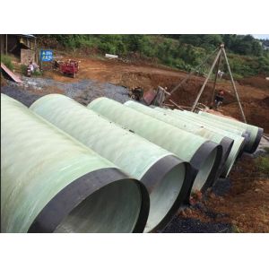 1000mm/2500mm/4000mm/5000mm FRP Grp Pipes For Underground Pipeline Sunken Pipe