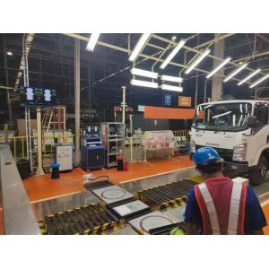 Buy cheap CTZJ-15 Trucks Vehicle Steering Angle Tester load 15T with LCD control instrument with touch screen from wholesalers