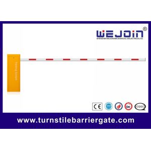 Buy cheap 3s/6s speed Orange Color Electronic Barrier Gate for with 6m straight Arm Car Park from wholesalers