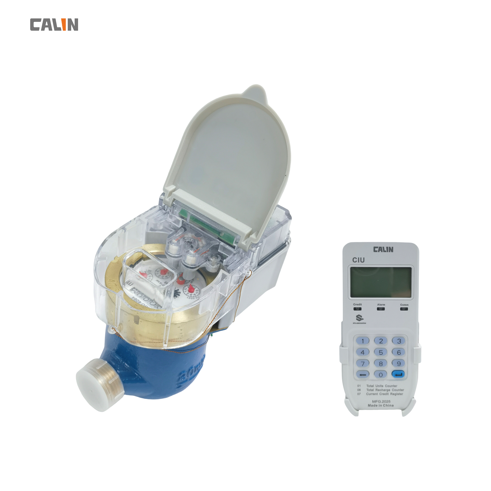 Buy cheap High Accuracy Digital Water Meter Multi - Jet IP68 Protection Class C With CIU/UIU from wholesalers