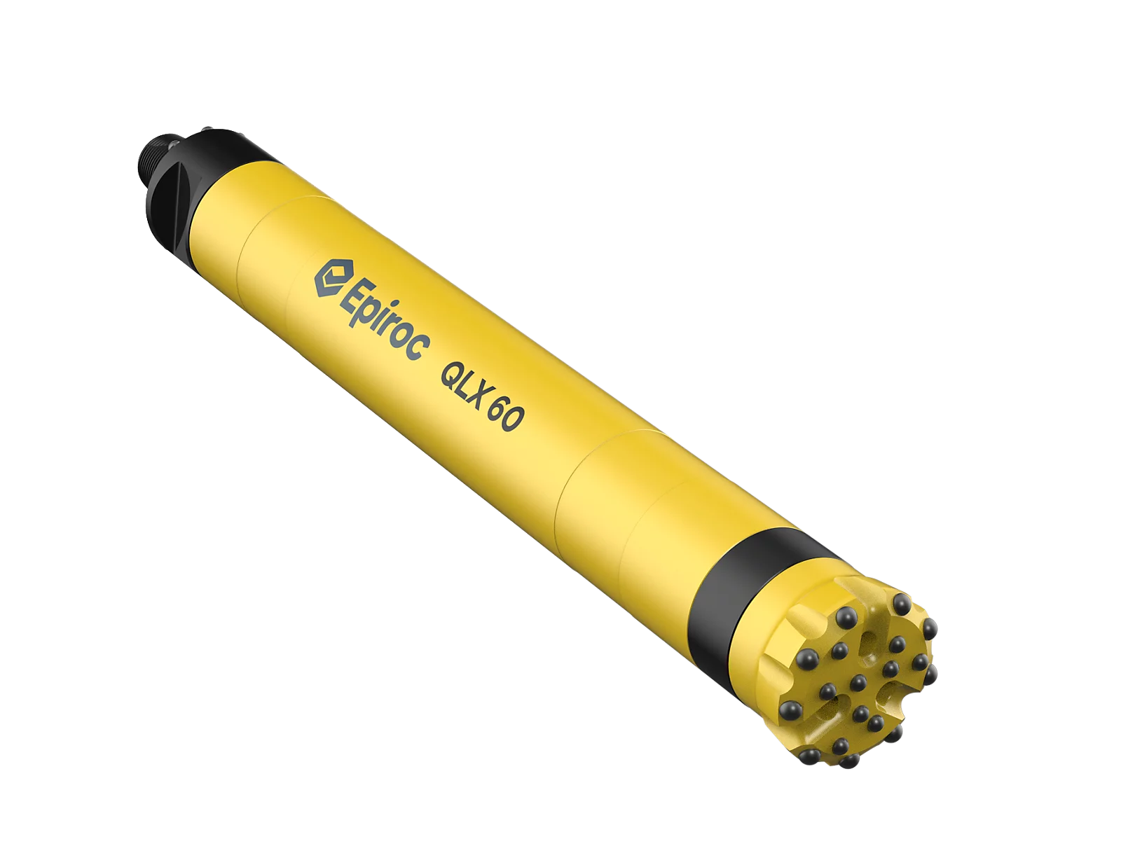 EPIROC QLX40 DTH Hammer with 125mm Shank Diameter and 12-Spline Shank for Iron
