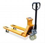 Buy cheap Waterproof Electronic Hand Wighting Pallet Jack Hydraulic Electric Pallet Truck With Scale Simple ElectricForklift from wholesalers