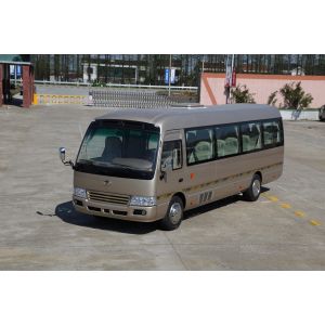 Buy cheap 7.7M Length Toyota Coaster Van Passenger Mini Bus With 70L Fuel Tank from wholesalers