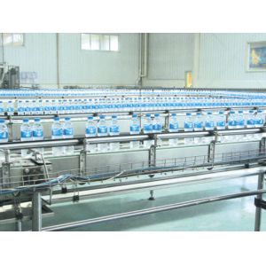 Buy cheap High Efficiency Bottles Transportation 380V Conveyor Belt System from wholesalers