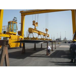 Buy cheap Steel Plants Mobile Gantry Cranes MST With Electromagnetic Sling from wholesalers