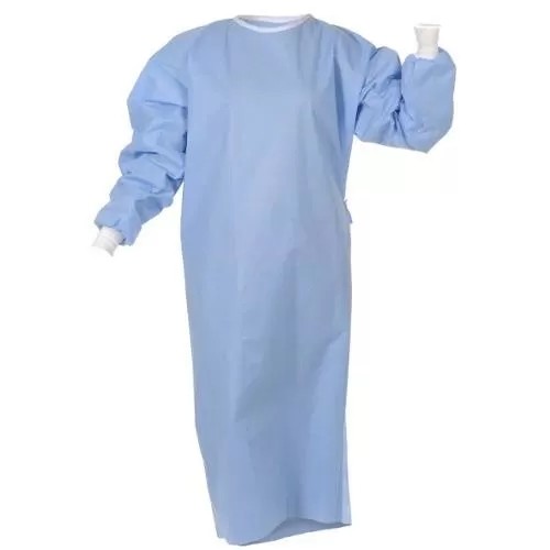 Quality Disposable Sterile Reinforced Surgical Gowns, Hospital Surgeon Room Clothes. for sale