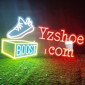 Wall Screw Fix Installation Way Flexible RGB Neon Strip Light with Custom Neon