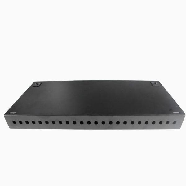 Light Weight Rack Mount Fiber Patch Panel Equipped With Optical Cable Fixing