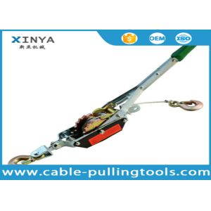 Buy cheap ISO , CE Transmission Line Stringing Tools ,  2T Wire Rope Puller with Single Ratchet from wholesalers