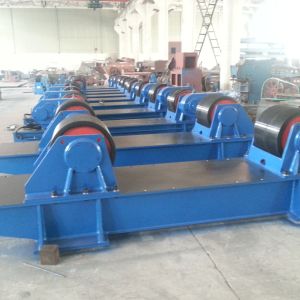 Buy cheap 5 Tons Bolt Adjustable Welding Rotator PU Metal Rubber Wheel Welding Roller from wholesalers