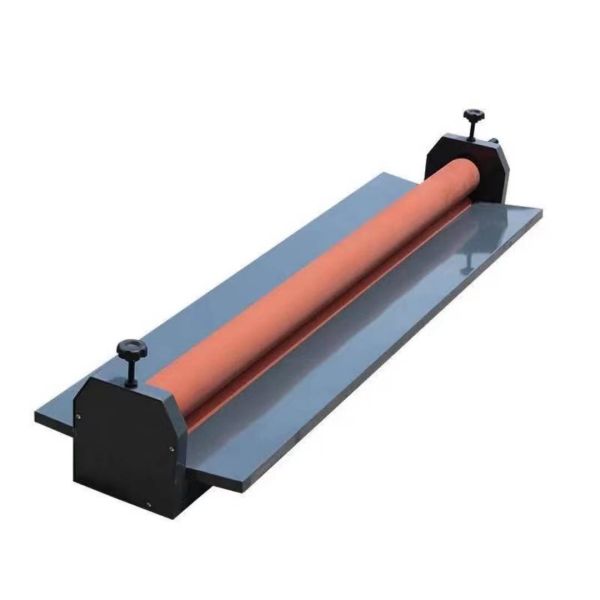 Quality Lamination LBS1300 Manual Cold Lamination Machine 1300mm Desktop Cold Roll Laminator for sale