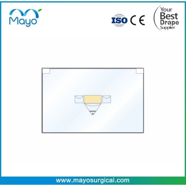 Buy cheap Customized Surgical Vertical Isolation Drape With Collection Pouch from wholesalers