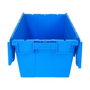 Buy cheap Customized Color Moving Crate with Hinged Lid Sturdy and Easy to Handle from wholesalers
