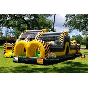 Inflatable Obstacle Course Commercial Event Hire For Adults Kids