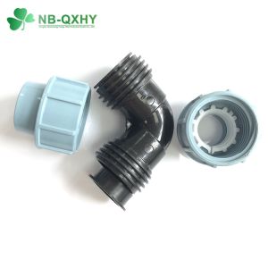 Buy cheap Round Head Code PP Compression Fitting HDPE Fitting Plastic Pipe Fitting for Customization from wholesalers