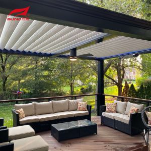 Buy cheap Freestanding Motorized Aluminum Pergola 3x6m For Office Space from wholesalers