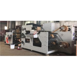 Buy cheap RY- 50 New one color multicolor flexo printing machine with three die cutting and slitting stations for sale from wholesalers