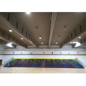 Buy cheap Innovative Arena Stage Seating Wall Attached Unit With Intermediate Aisle Handrails from wholesalers