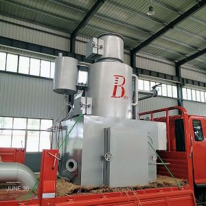 Customized Refuse Collector No Smoke Waste Incinerator Machine for Industrial