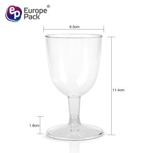 Buy cheap Hot selling 5oz transparent disposable goblet plastic cocktail cups from wholesalers