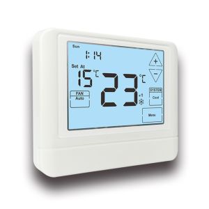 Buy cheap 24V LCD Touch Screen Weekly Programmable Digital Heating Thermostat from wholesalers