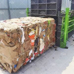 Buy cheap Automatic Hydraulic Cardboard Baler Machine for Waste Recycling from wholesalers