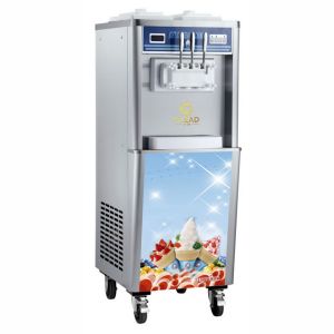 Buy cheap 2.6kW Soft Ice Cream Machine with 2x5.8L/2x10L Hopper 2x1.8L2x2.1L Freezing Tank 220-240V Voltage from wholesalers