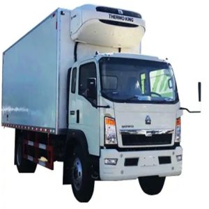 Buy cheap Fully Enclosed Structure SINOTRUK HOWO 6X4 Food Refrigerator Freezer Truck Lorry Truck Freezing Temp -18℃ To 5℃ from wholesalers